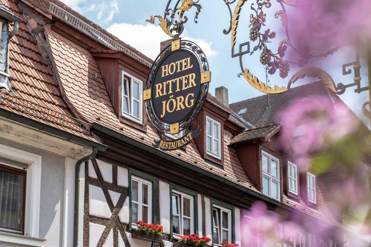 Hotel & Restaurant Ritter Joerg Sommerhausen Exterior photo